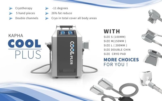 Doppelte Kanaltyp Cryolipolysis fette Gefriehrmaschine für Cellulite Redction