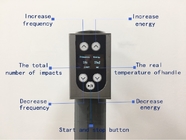 Elektromagnetische ESWT-Therapie-Maschine mit 8 Zoll-Touch Screen