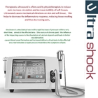 pneumatische Ultraschall-Maschinen-Physiotherapie der Druckwelle-300W