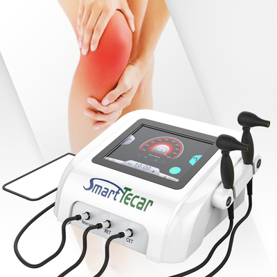 Weiße Chiropraktik-Dorn-Schmerz Tecar-Diathermie-Therapie-Maschine für die chronischen Schmerz