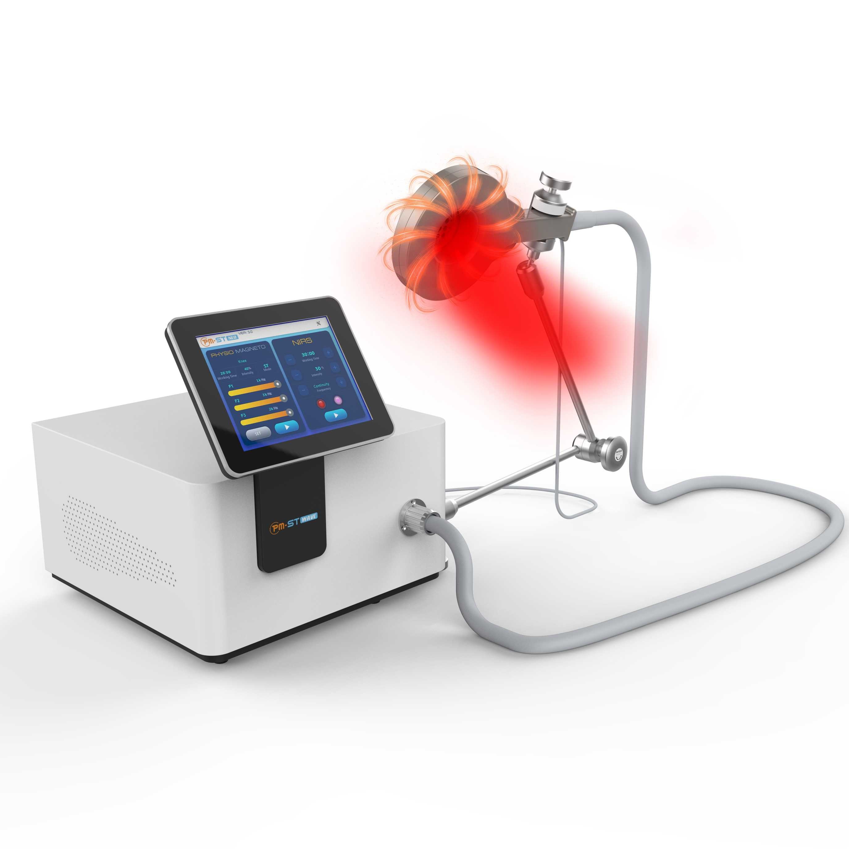 physiologische Therapie-Maschine der magnetelektrischen Maschine 130khz nahe kalten roten hellen Physiotherapie-Geräten für Blut-Sauerstoff