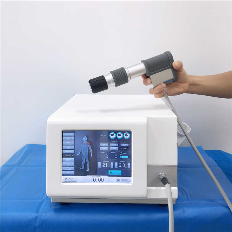 Akustische Stoßwellen-Therapie-Maschine mit Behandlung Plantar Fasciitis der 12 Spitzen-ED