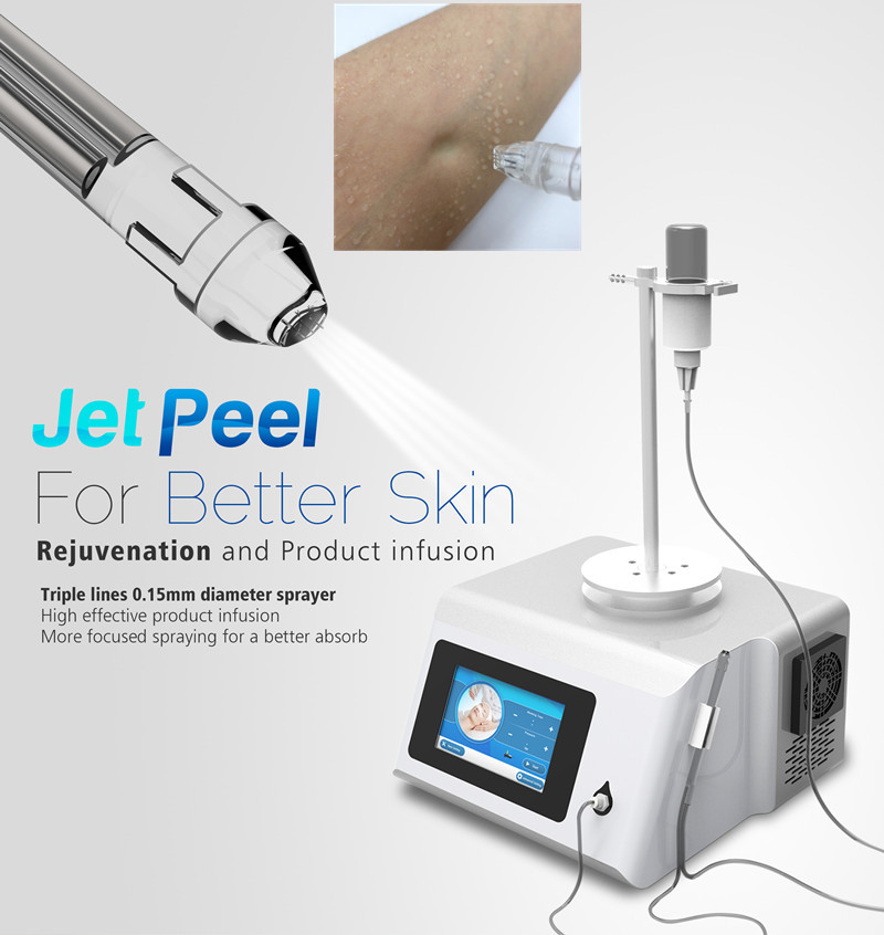 Hydrate Jet Peel Skin Rejuvenation Machine mit dem 6 Stangen-Druck