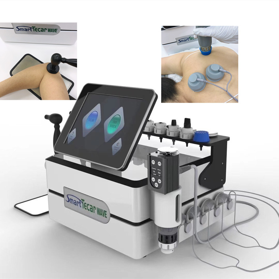 Tragbare Vakuum-EMS-Stoßwelle Tecar-Therapiemaschine für Bindenbehandlung
