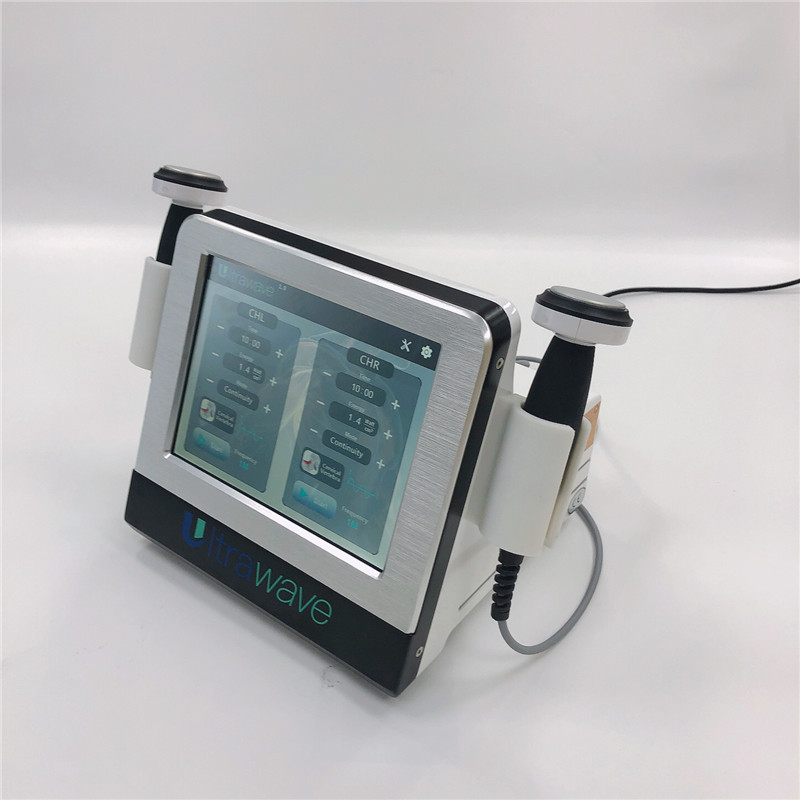 Ultrawave-Doppeltes lenkt Ultraschall-Physiotherapie-Maschine für Körper-Gesundheitswesen