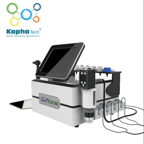 Kapazitive und widerstrebende Stoßwellen-Therapie-Maschine Diathermal Eletromagnetic